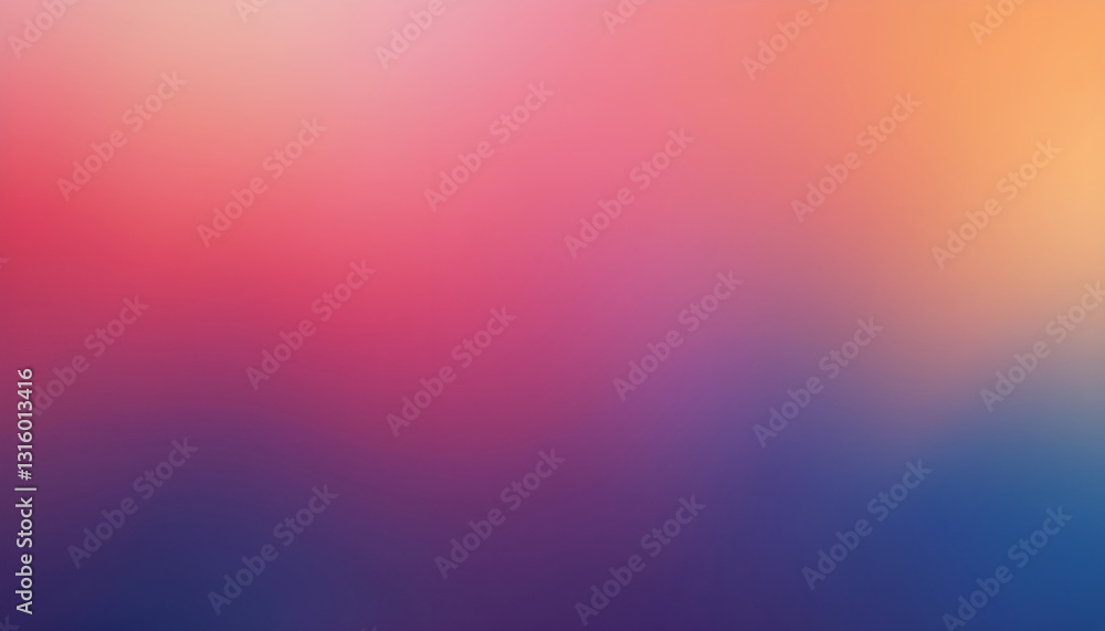 Poster blurred gradient background featuring a smooth transition of pinks, purples, and blues.