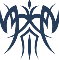 Tribal Tattoo Design Element Set