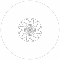 mandala design vector