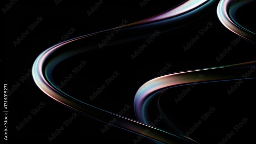 Poster abstract iridescent background design, 3d render. gradient design element for banners, backgrounds, 