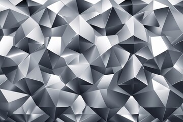 Fototapeta premium Stylish Silver Geometric Vector Background for Modern Technology Websites and Corporate Branding