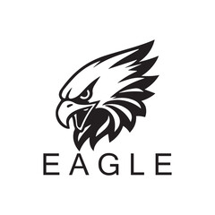 Eagle Head Logo design Grapich Icon