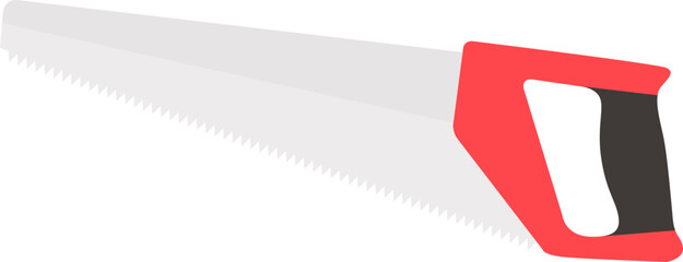 Illustration of a Hand Saw Tool