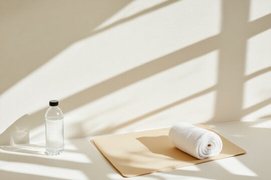 National Body Care Day Minimalist Wellness Sanctuary - Serene Self-Care Styling for Holistic Mindfulness and Modern Lifestyle Transformation