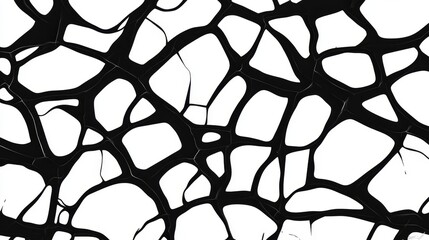 A isolated break in the ground floor, depicted as a black split, broken crack, cleft, or rift, set against a transparent background, conveying a destruction effect of a torn line, rock, or wall