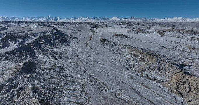Zanda Tulin National Geological Park in Tibet, China