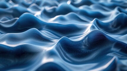 Obraz premium Serene Water Ripples Reflecting Light in a Calm Body of Water