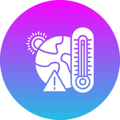 Global warming Icon