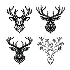 deer head silhouette