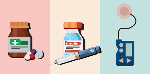 Types of diabetic medications, common types of hypoglycemic medications