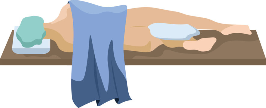 Left lateral decubitus position, prior digital rectal examination 