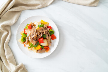 Stir Fried Pork with Black Pepper