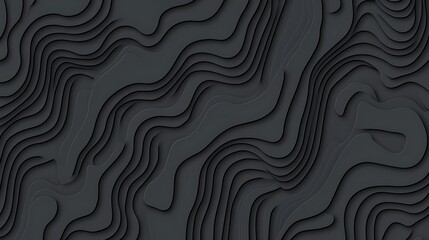 A minimalist dark black gradient infused with a gentle glow along the edges, creating an ambient modern look.