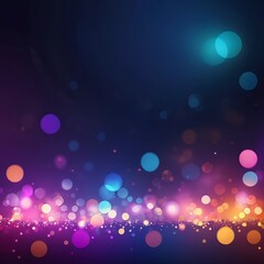 Colorful Bokeh Lights Background