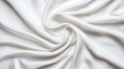 Obraz premium Minimalist casual white t-shirt, slightly wrinkled for a natural look, subtle lighting and neutral tones