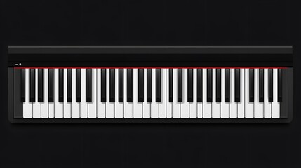 Black Midi Keyboard: A Sleek and Modern Musical Instrument