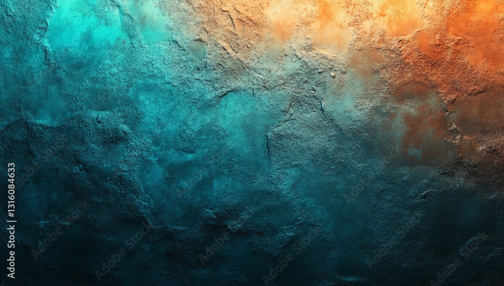 Poster a soft grainy texture is visible on a background that gradually transitions from blue to beige