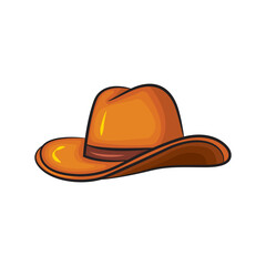 Cowboy hat vector