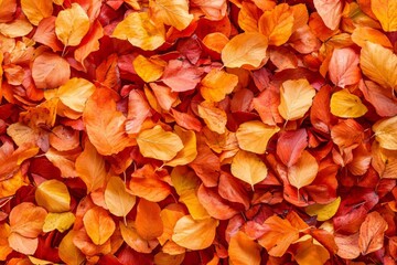 Vibrant Autumn Leaves: A Colorful Fall Background