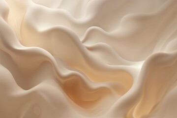 Fototapeta premium Serene Cream Gradient Abstract Soft Space Wall Art Wallpaper