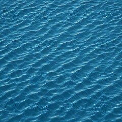 Obraz premium Blue Water Texture, Rippled Ocean Surface