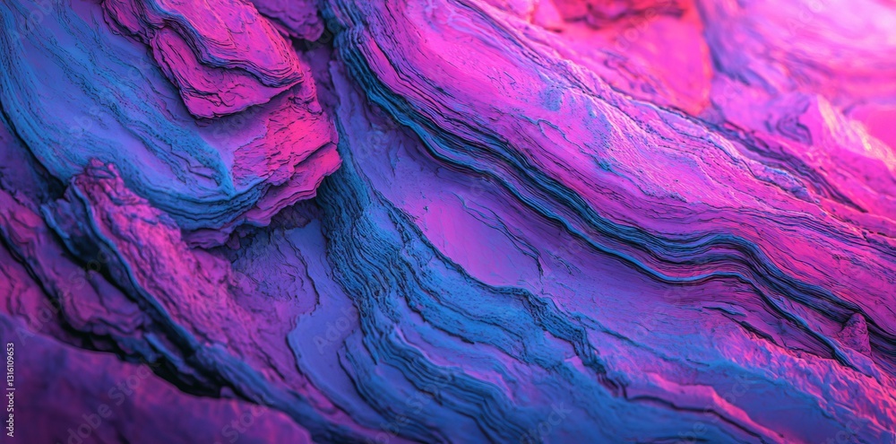 Poster digital distortion generates a colorful abstract background featuring a grunge texture, combining vi