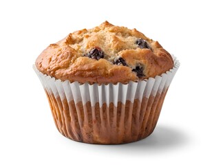 Delicious Blueberry Muffin in Paper Liner