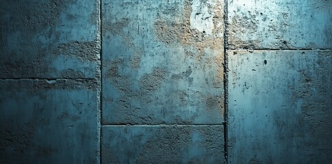 A grimy surface exhibits bold streaks of light that create a sense of shadowy depth amidst a dark and textured backdrop