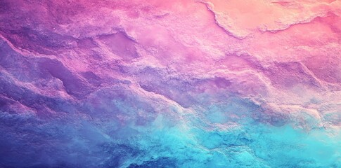 Soft pastel hues merge effortlessly with a grungy textured backdrop to craft a dreamy and ethereal ambiance