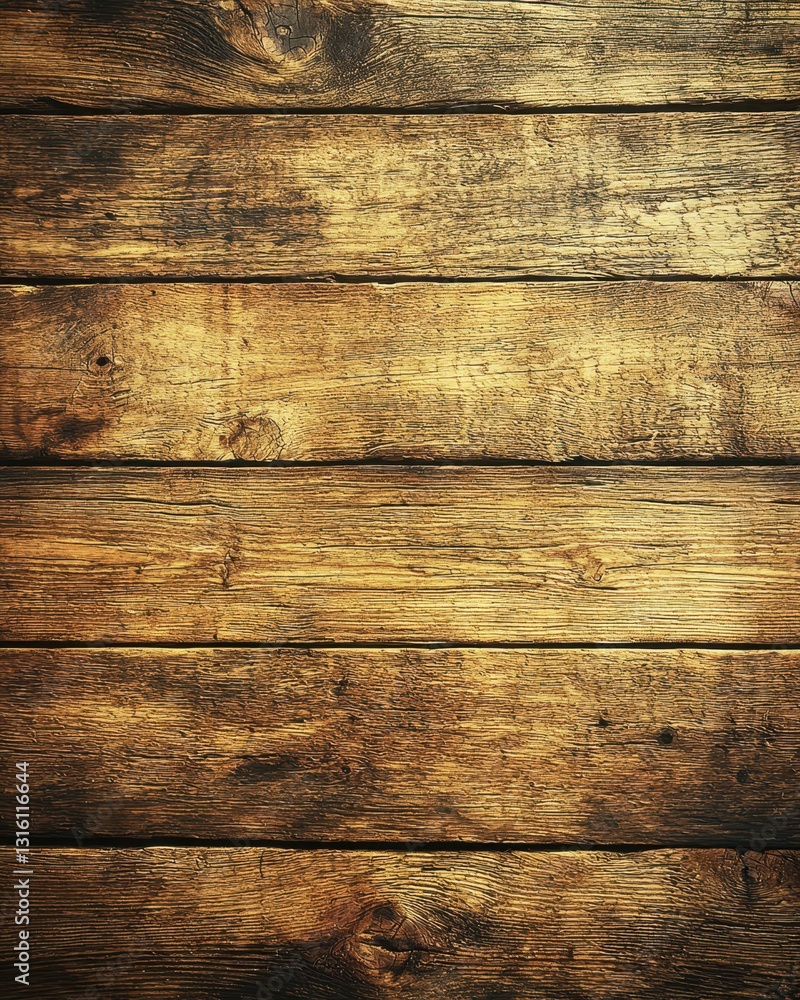 Poster a close-up view of a richly textured wooden surface, showcasing deep brown stains that highlight the