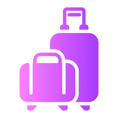 luggage Gradient icon