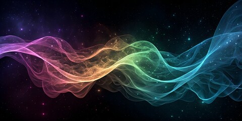 abstract background with smoke