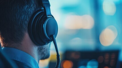 Listening to the future audio engineer in control room studio environment professional viewpoint