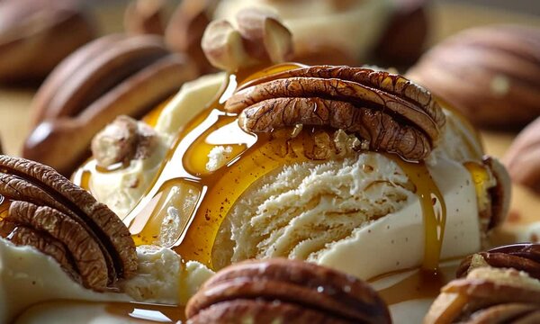maple pecan ice cream orbit left video