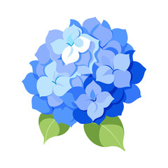 Fototapeta premium bouquet of blue flowers PNG isolated on transparent background