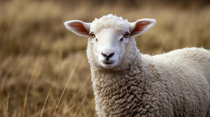 Obraz premium lamb in nature