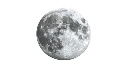 Naklejka premium moon transparent background png