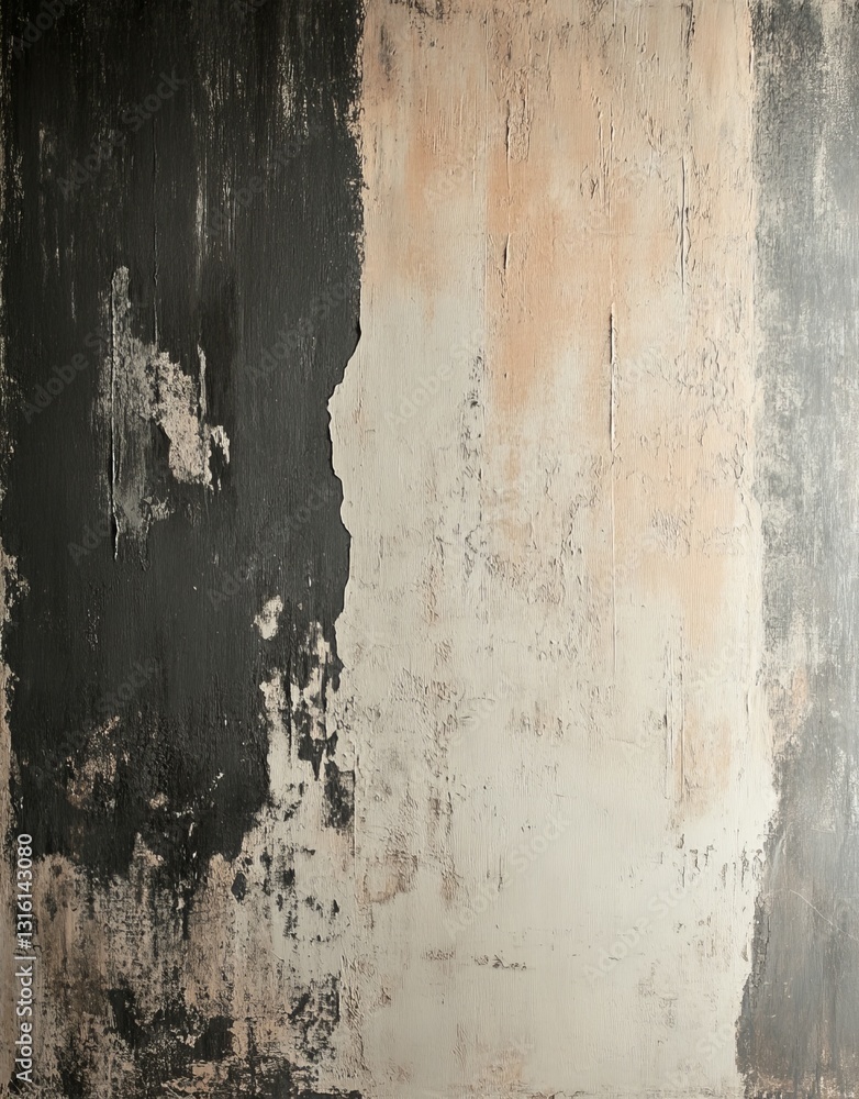 Poster a canvas background with an abstract painted texture and visible brush strokes gives a vintage appea