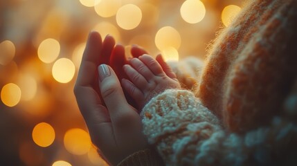 Intimate family bonding a tender moment of parent-child togetherness in a cozy home