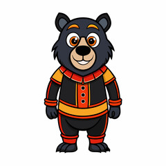 bear  cartoon vector