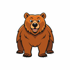 grizzly bear cartoon