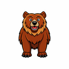 grizzly bear cartoon