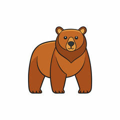 grizzly bear cartoon