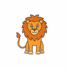 lion cartoon character