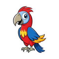 macaw on a branch