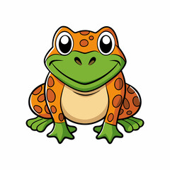 toad vector illustration