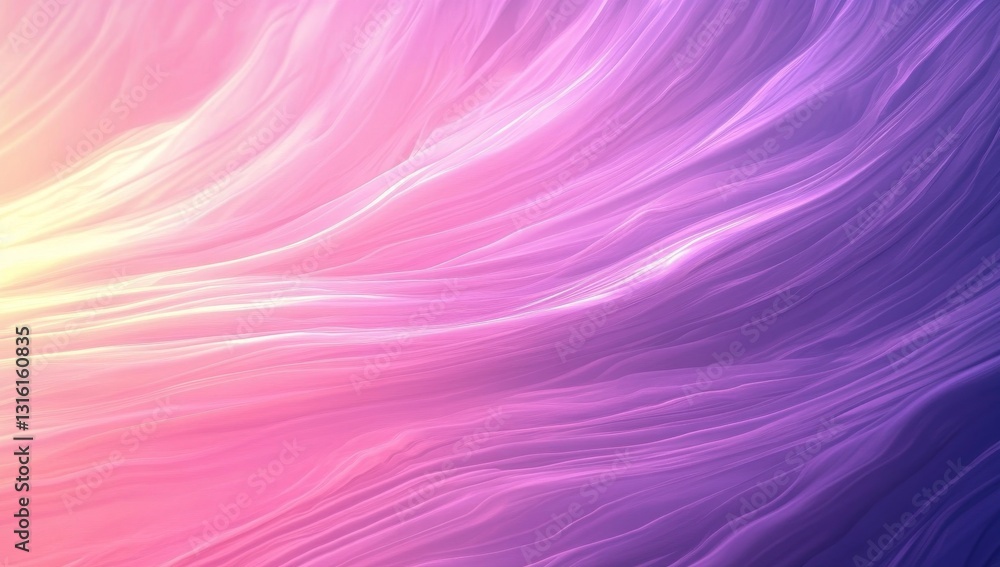 Poster a highly detailed picture of a gradient that transitions through shades of purple and has a grainy a