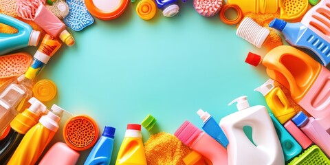 Fototapeta premium Laundry banner