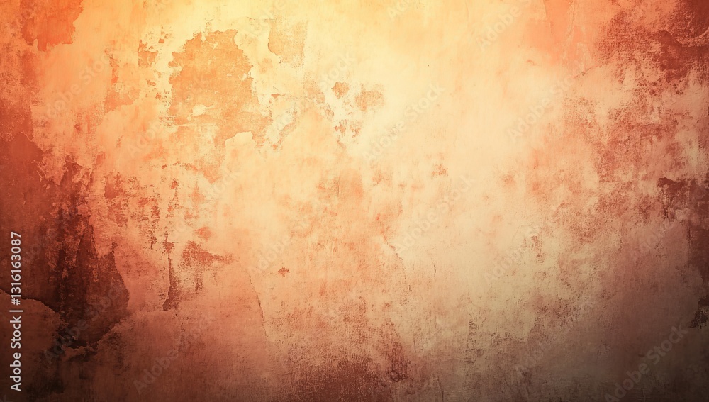 Aufkleber a warm-toned background with a grainy texture displayed in high resolution