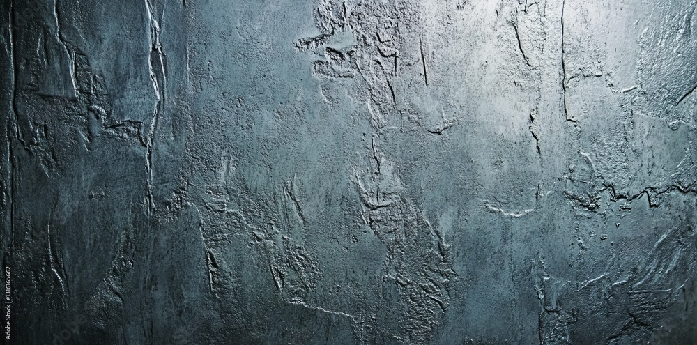Poster a vignette is incorporated into an abstract background that features a grainy textured surface